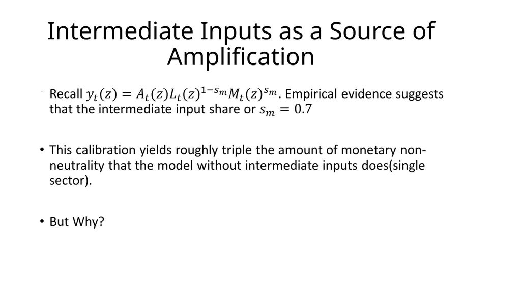 Monetary Non-Neutrality in a Multi-Sector Menu - slide 26 of 28