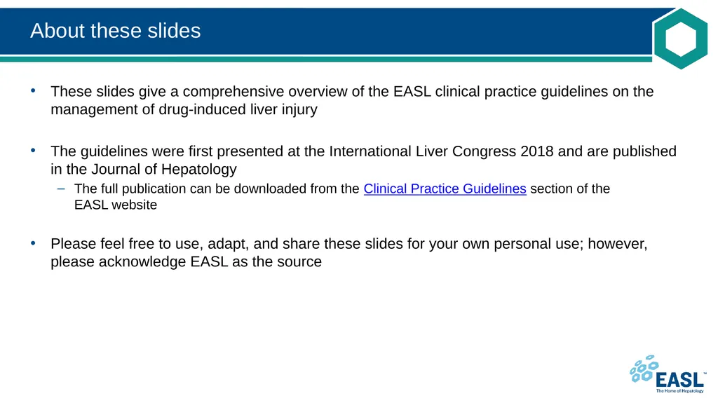 Drug-induced liver injury Clinical Practice - slide 2 of 44