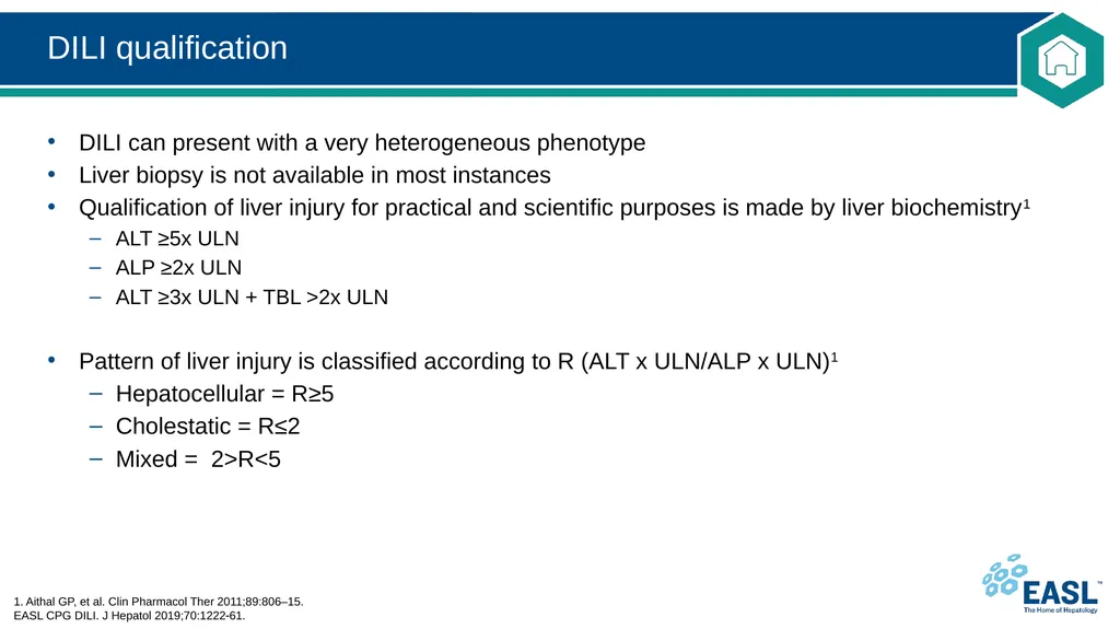 Drug-induced liver injury Clinical Practice - slide 16 of 44