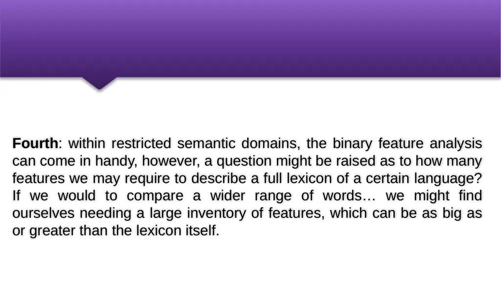 Componential Analysis and Verb Meaning Prepared by - slide 11 of 22