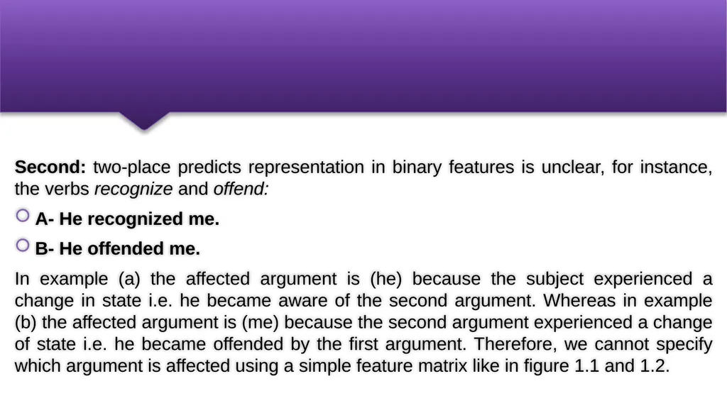 Componential Analysis and Verb Meaning Prepared by - slide 9 of 22