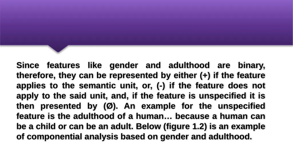 Componential Analysis and Verb Meaning Prepared by - slide 5 of 22