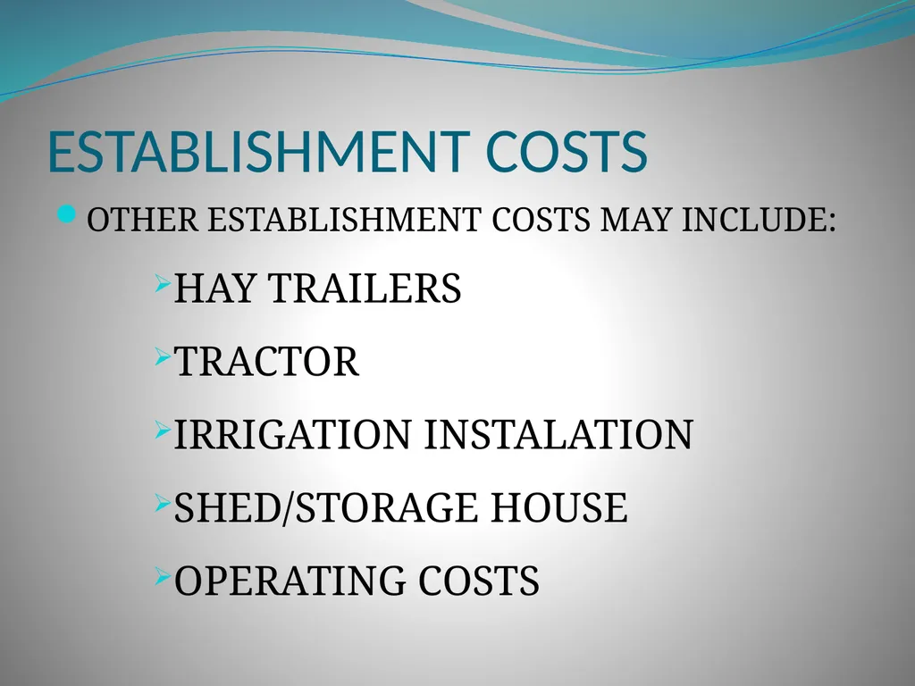 PRODUCTION AND MARKETING OF LUCERNE NTOKOZO - slide 26 of 34