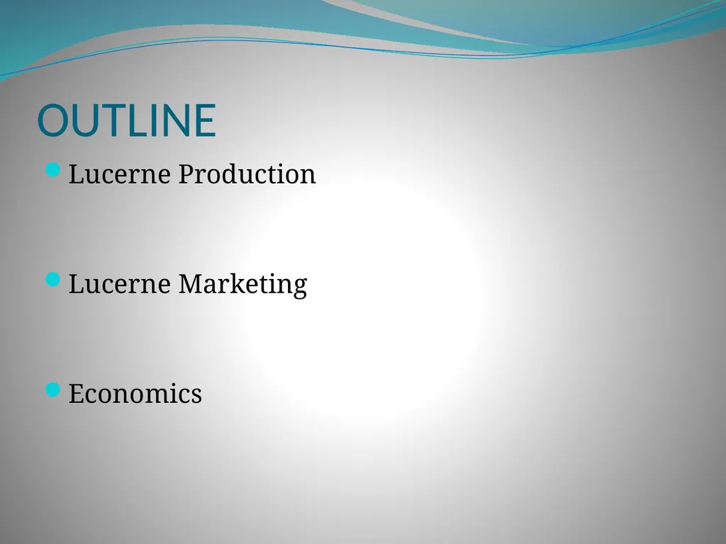 PRODUCTION AND MARKETING OF LUCERNE NTOKOZO - slide 2 of 34