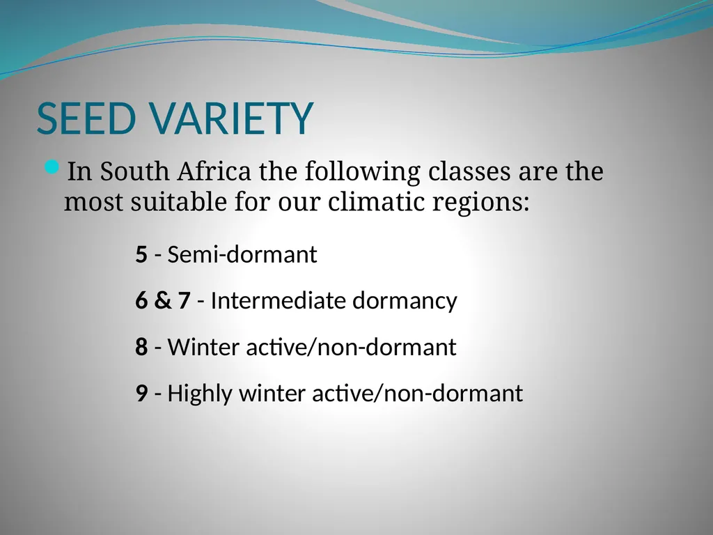PRODUCTION AND MARKETING OF LUCERNE NTOKOZO - slide 8 of 34
