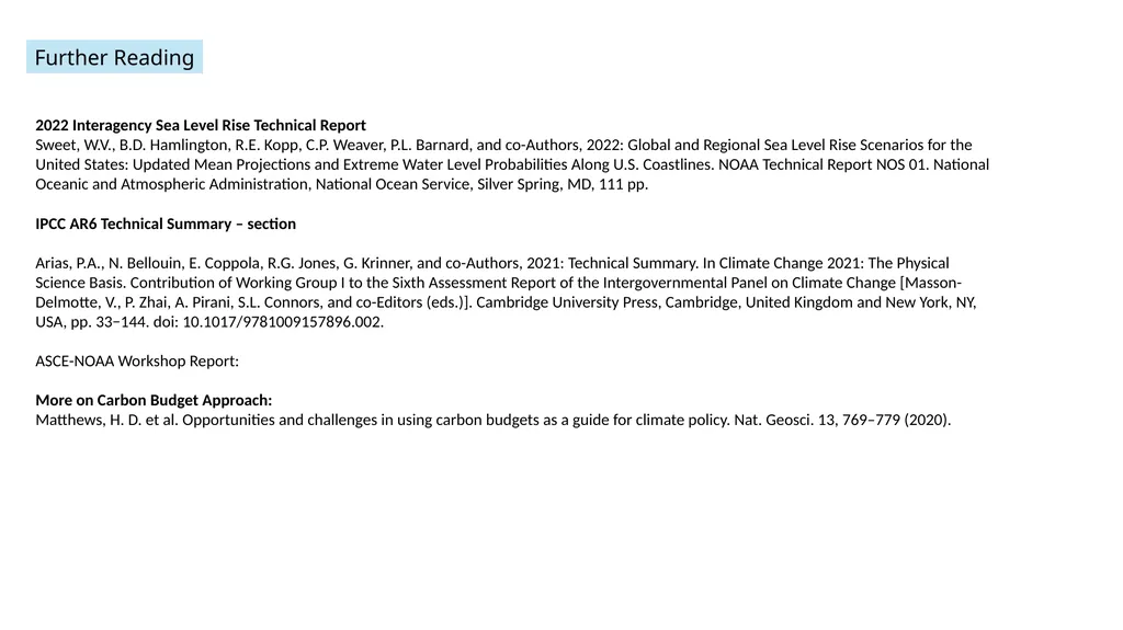 Some Implications of Using Global Warming Levels - slide 11 of 12