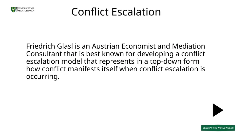 Introduction to Conflict Escalation by Jae Morgans - slide 5 of 8