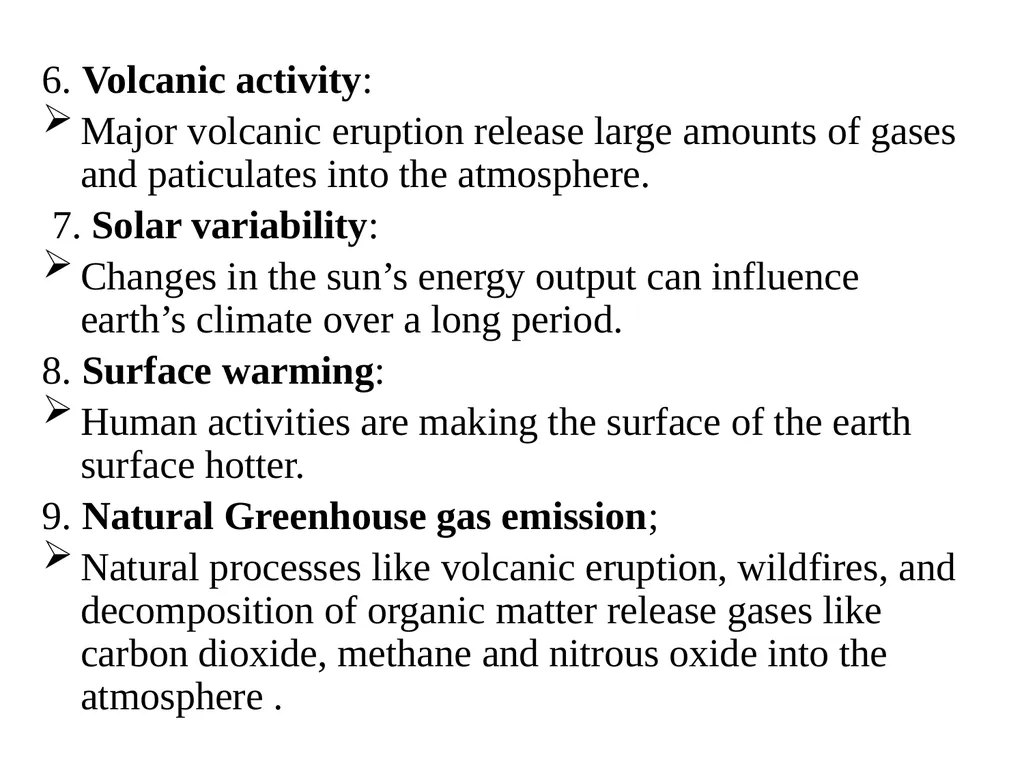 Global Warming Global warming is the long run rise - slide 4 of 7