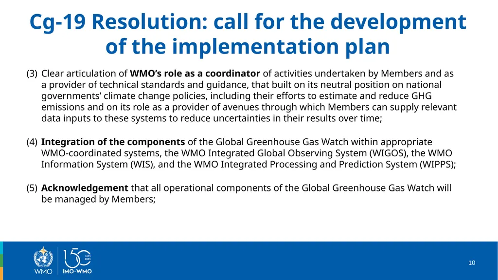 IG3IS - Integrated Global Greenhouse Gas - slide 10 of 12