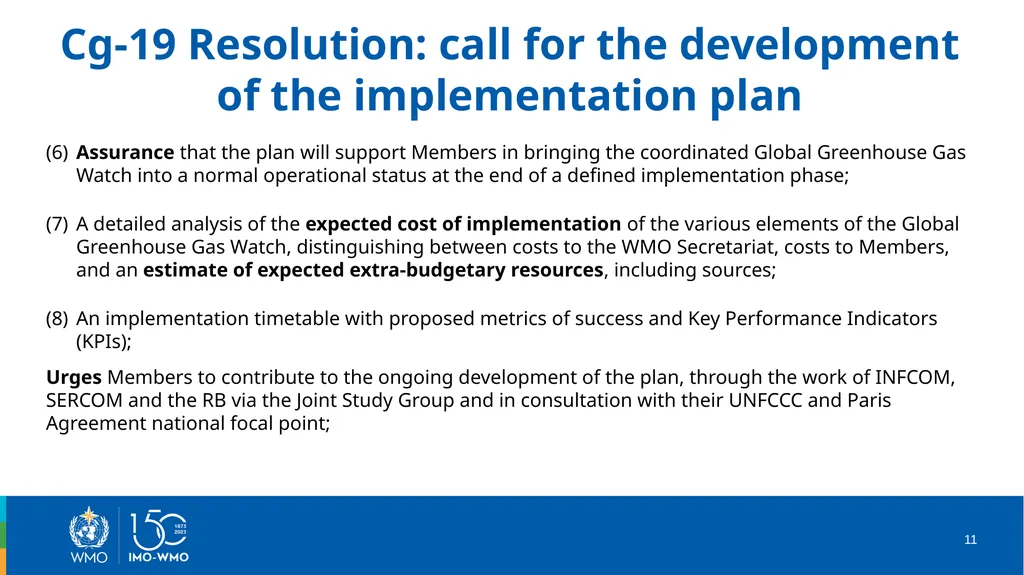 IG3IS - Integrated Global Greenhouse Gas - slide 11 of 12