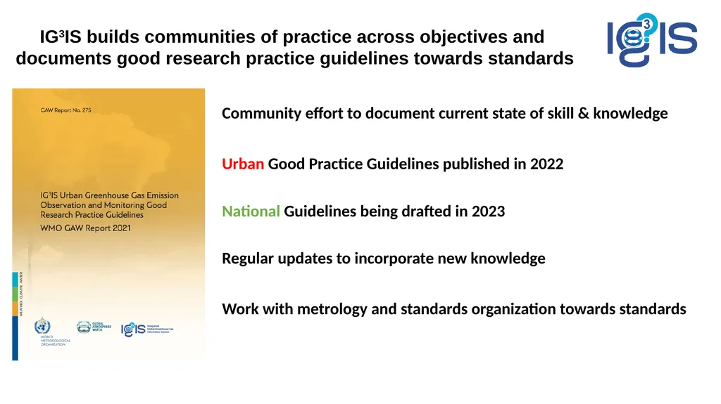 IG3IS - Integrated Global Greenhouse Gas - slide 6 of 12