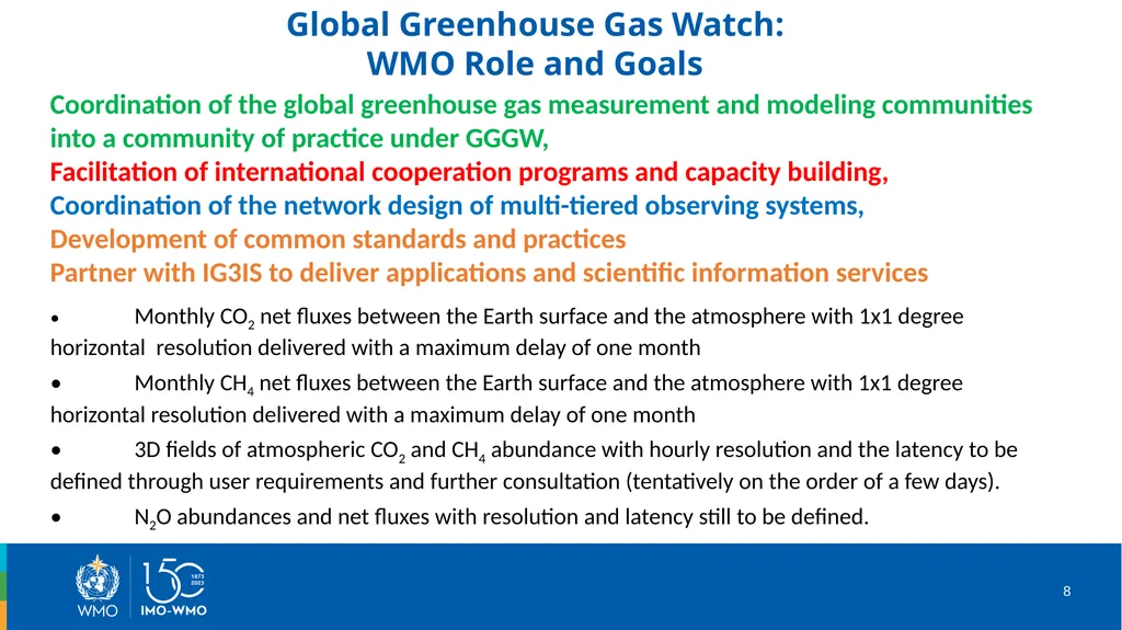 IG3IS - Integrated Global Greenhouse Gas - slide 8 of 12