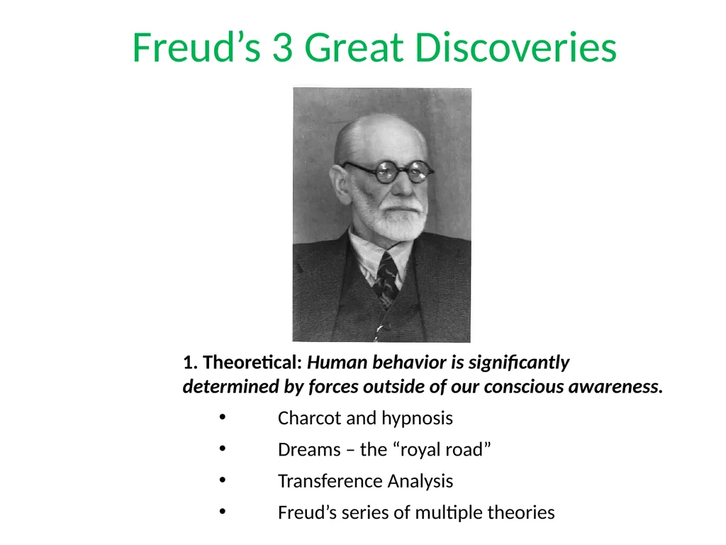 What is Psychoanalysis & What is Transference - slide 11 of 37