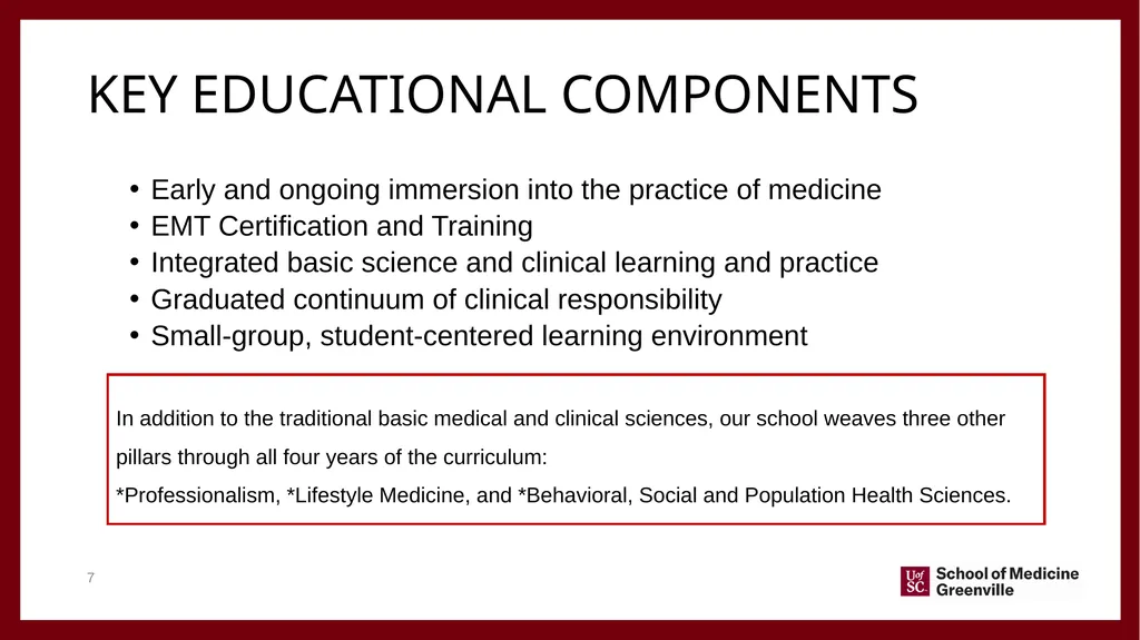 Important information for Clinical faculty April - slide 7 of 46