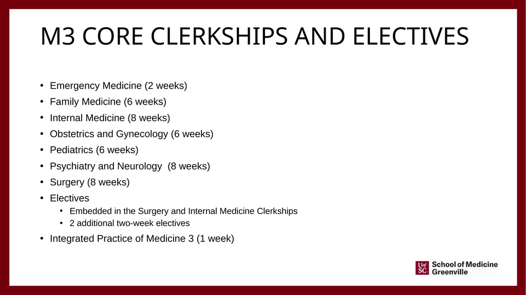 Important information for Clinical faculty April - slide 8 of 46
