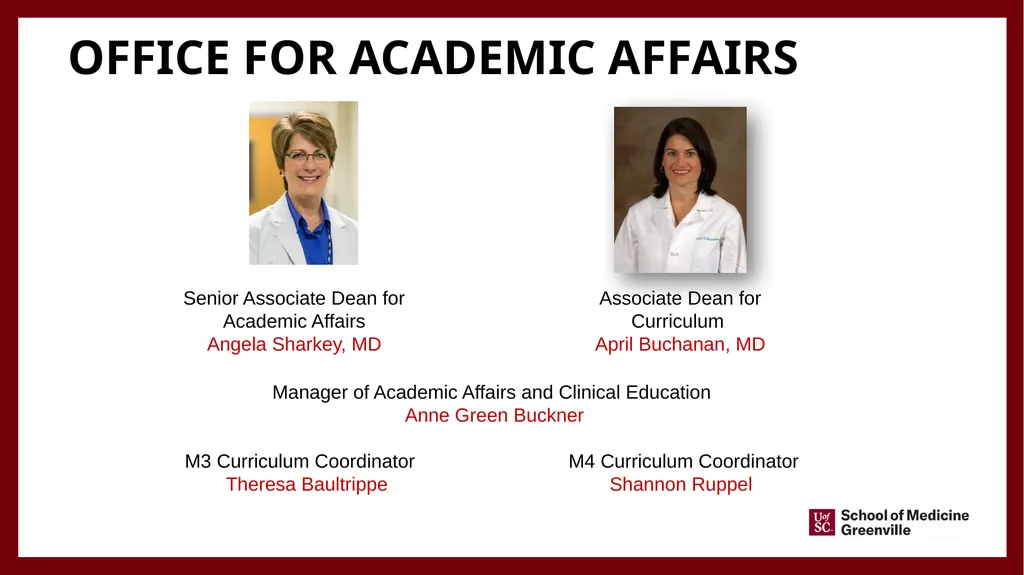 Important information for Clinical faculty April - slide 5 of 46