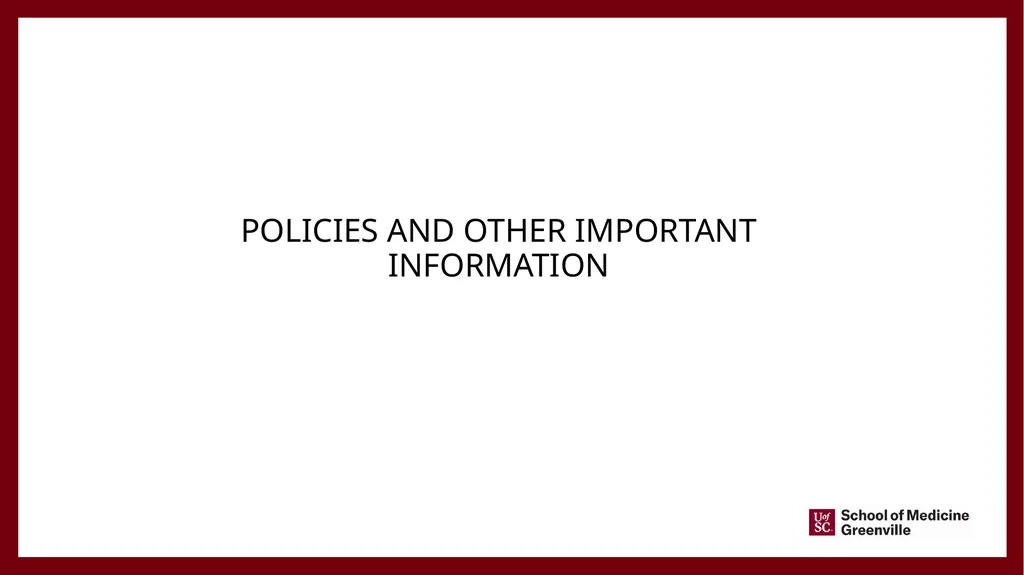 Important information for Clinical faculty April - slide 28 of 46