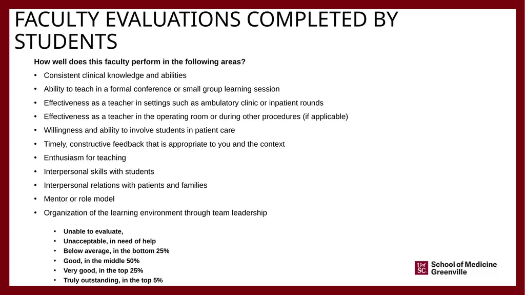 Important information for Clinical faculty April - slide 23 of 46