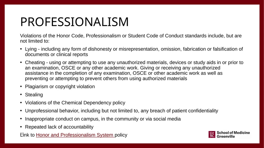 Important information for Clinical faculty April - slide 36 of 46