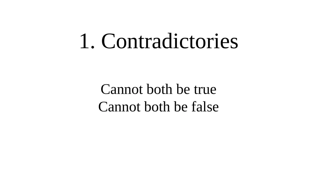 CATEGORICAL LOGIC What do we study today? - slide 29 of 47