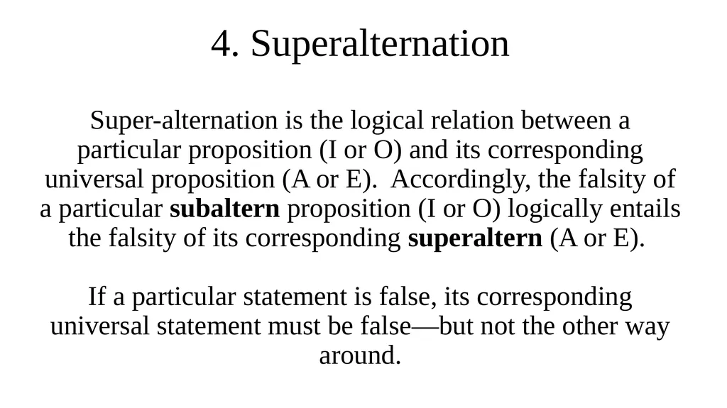 CATEGORICAL LOGIC What do we study today? - slide 35 of 47