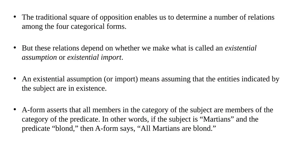 CATEGORICAL LOGIC What do we study today? - slide 43 of 47