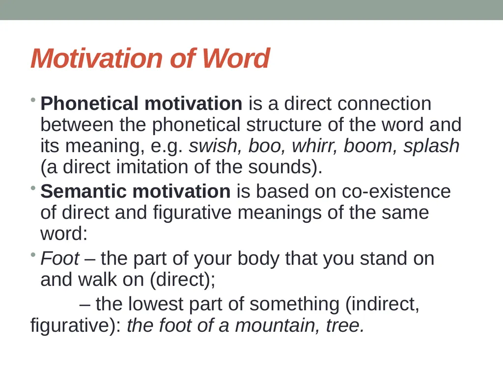 Semaseology Lecture 6 Semaseology 6.1. Definition - slide 10 of 27