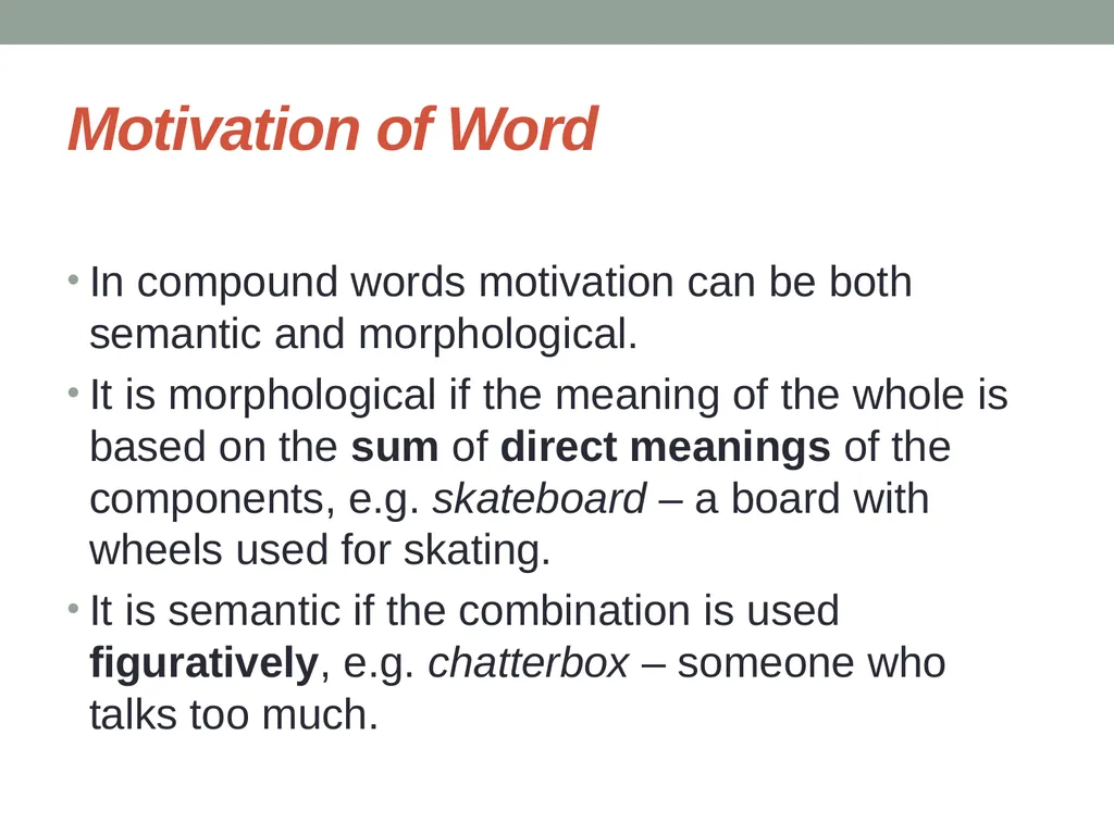 Semaseology Lecture 6 Semaseology 6.1. Definition - slide 11 of 27