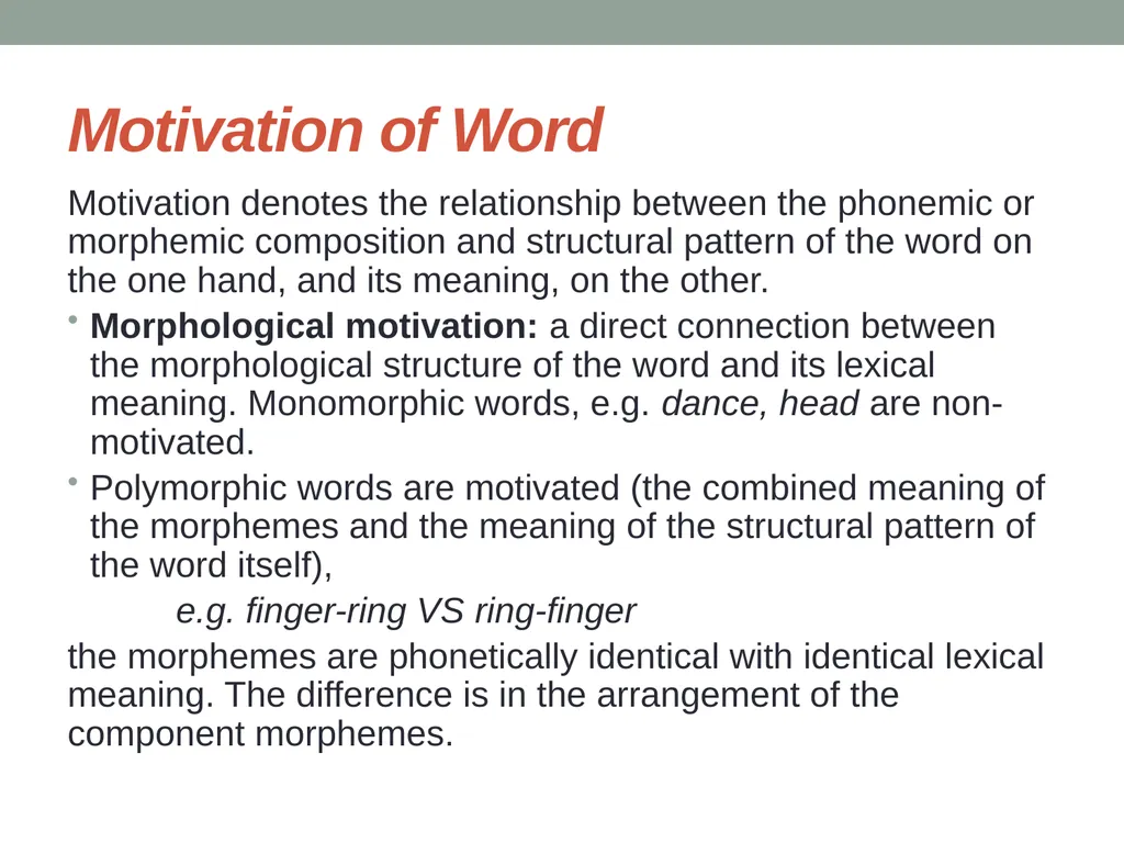 Semaseology Lecture 6 Semaseology 6.1. Definition - slide 9 of 27
