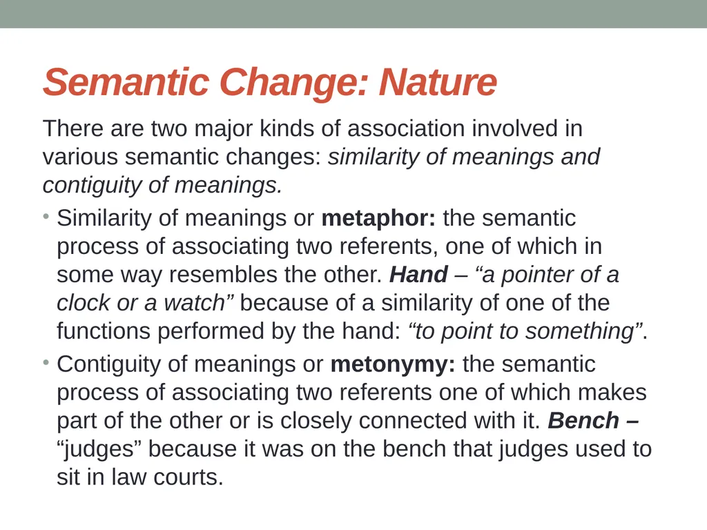 Semaseology Lecture 6 Semaseology 6.1. Definition - slide 13 of 27