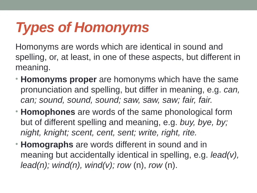 Semaseology Lecture 6 Semaseology 6.1. Definition - slide 26 of 27
