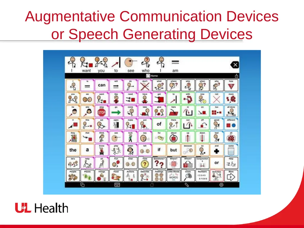 Assistive Technology Using the power of technology - slide 23 of 27