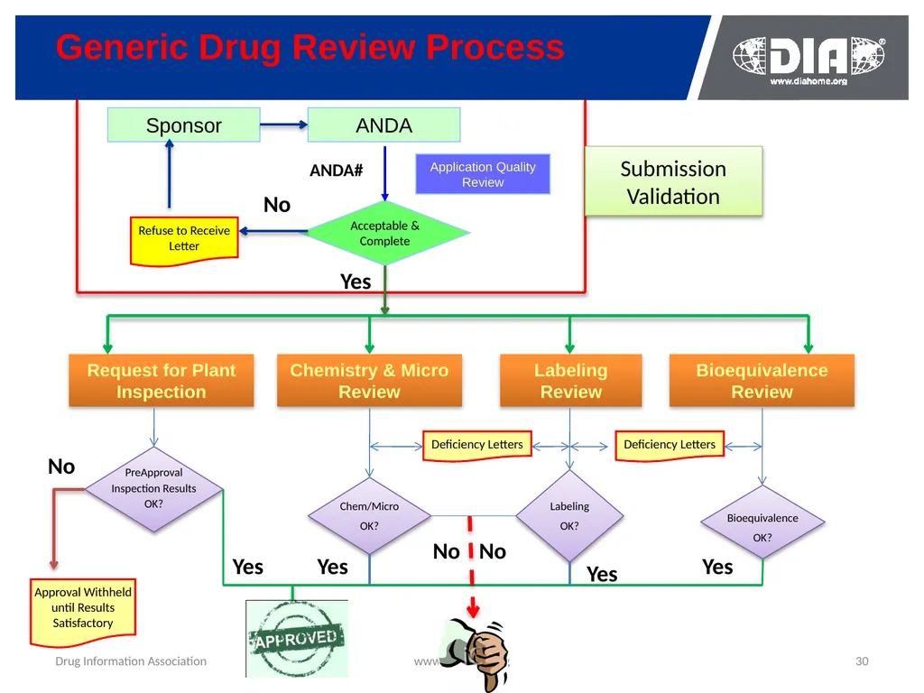 Development & The US FDA Approval of Generic Drugs - slide 30 of 35