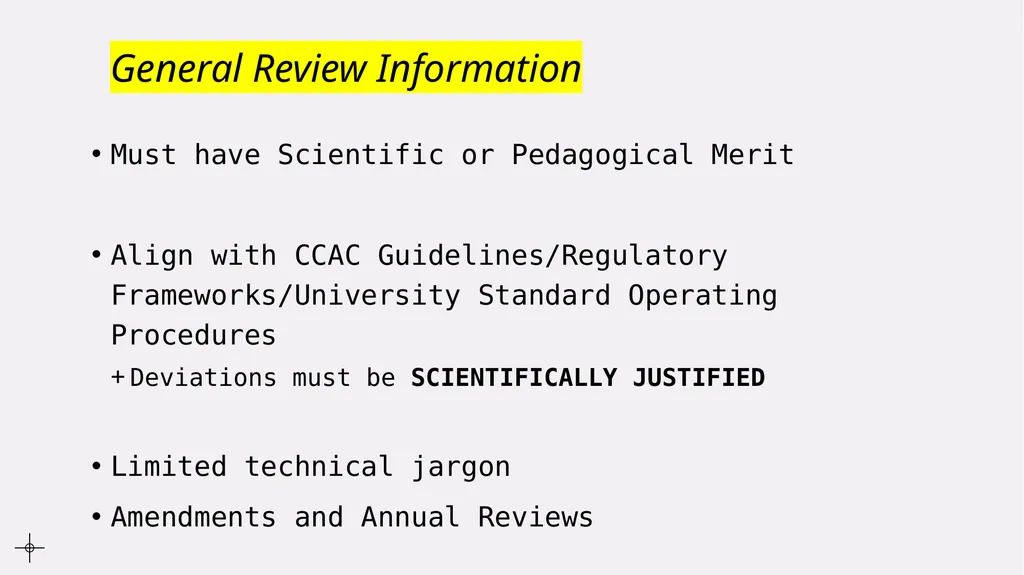 Animal Use Protocol Reviews Procedures and - slide 2 of 22