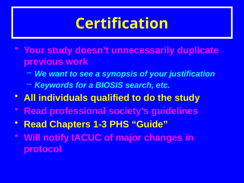 The Role and Responsibilities of Those Using - slide 14 of 14