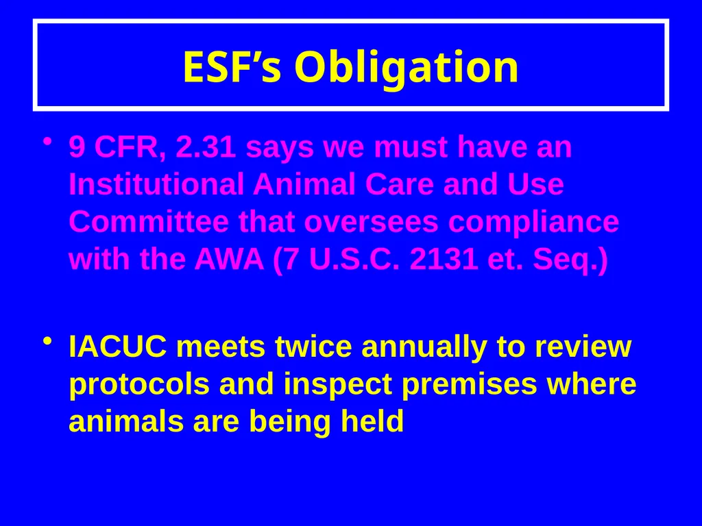 The Role and Responsibilities of Those Using - slide 2 of 14