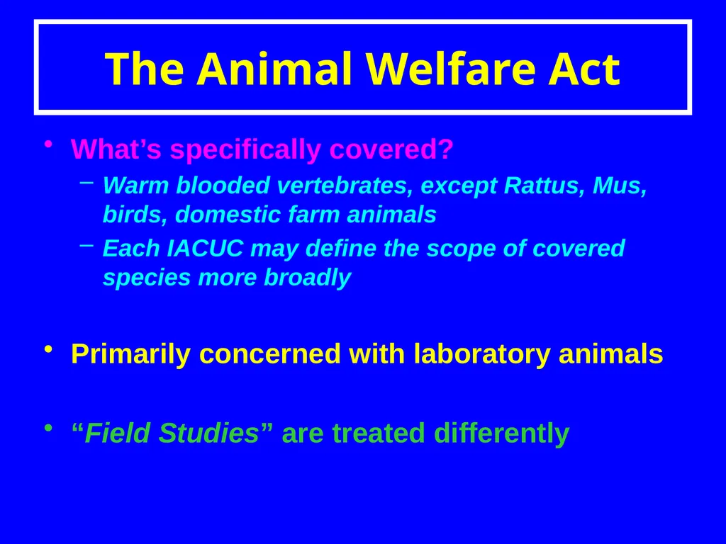 The Role and Responsibilities of Those Using - slide 5 of 14