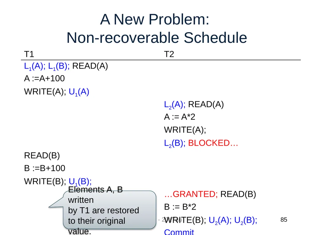 Introduction to Data Management CSE 344 Unit 7: - slide 85 of 111