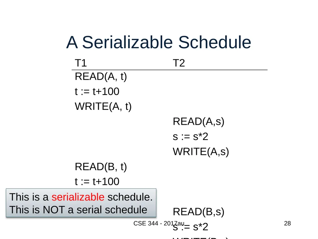 Introduction to Data Management CSE 344 Unit 7: - slide 28 of 111