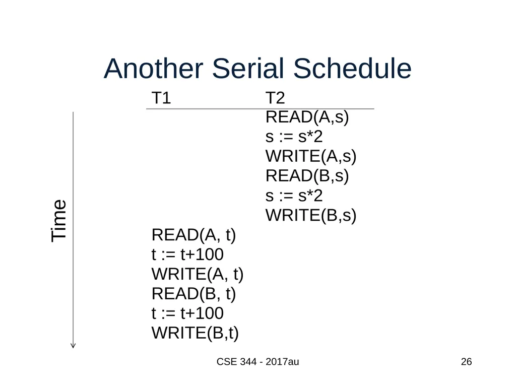 Introduction to Data Management CSE 344 Unit 7: - slide 26 of 111