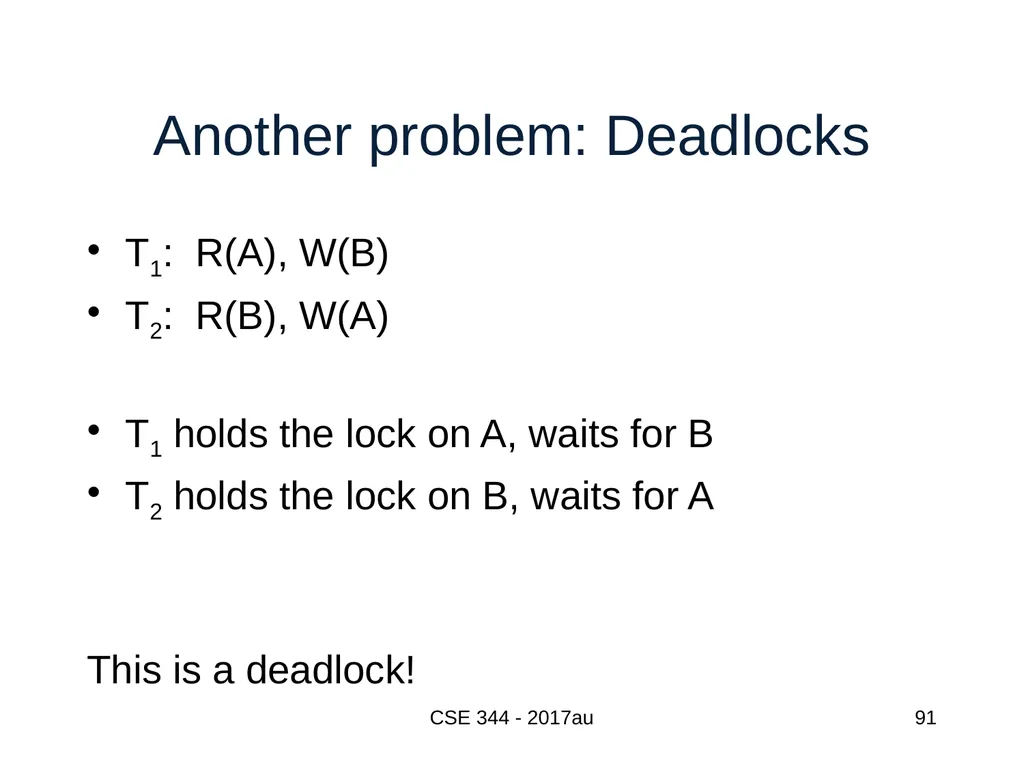 Introduction to Data Management CSE 344 Unit 7: - slide 91 of 111