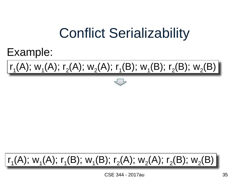 Introduction to Data Management CSE 344 Unit 7: - slide 35 of 111