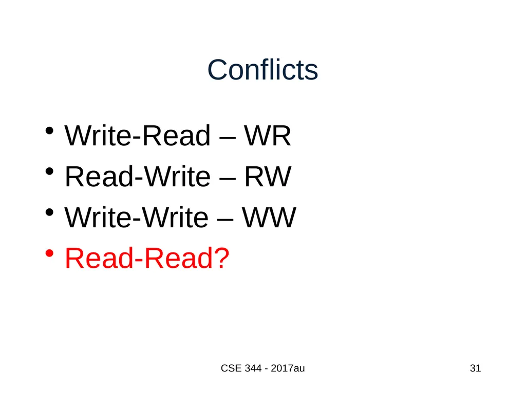 Introduction to Data Management CSE 344 Unit 7: - slide 31 of 111