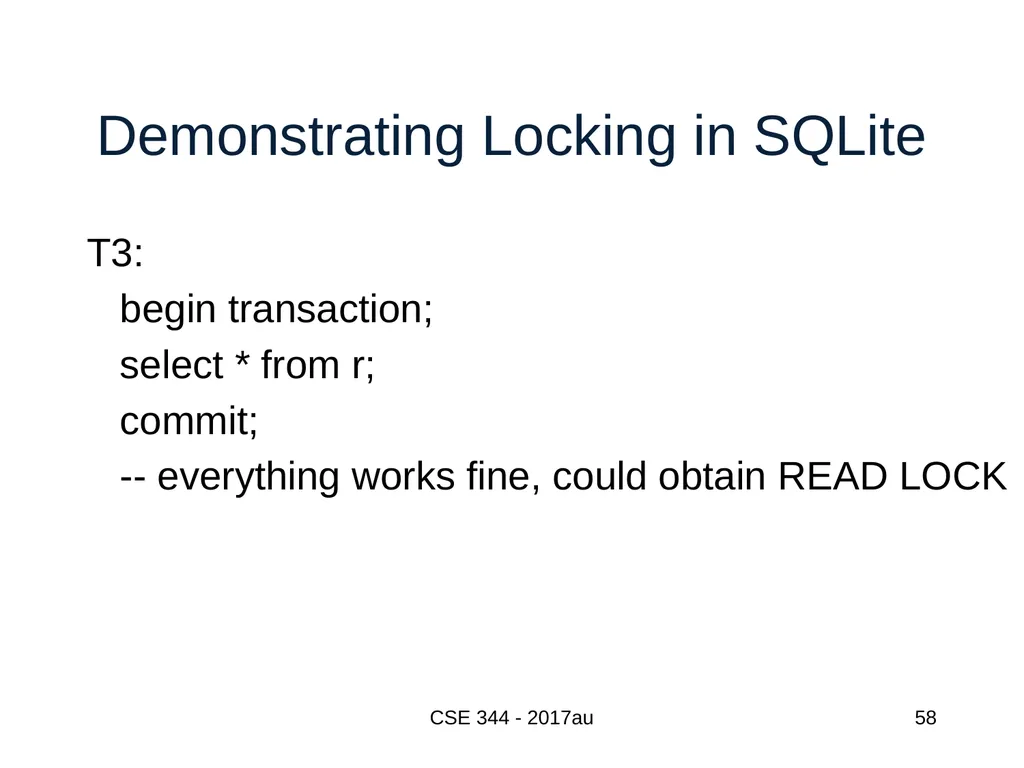 Introduction to Data Management CSE 344 Unit 7: - slide 58 of 111