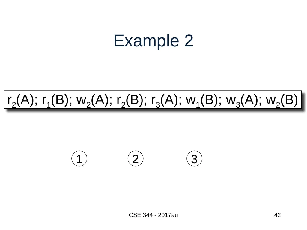 Introduction to Data Management CSE 344 Unit 7: - slide 42 of 111