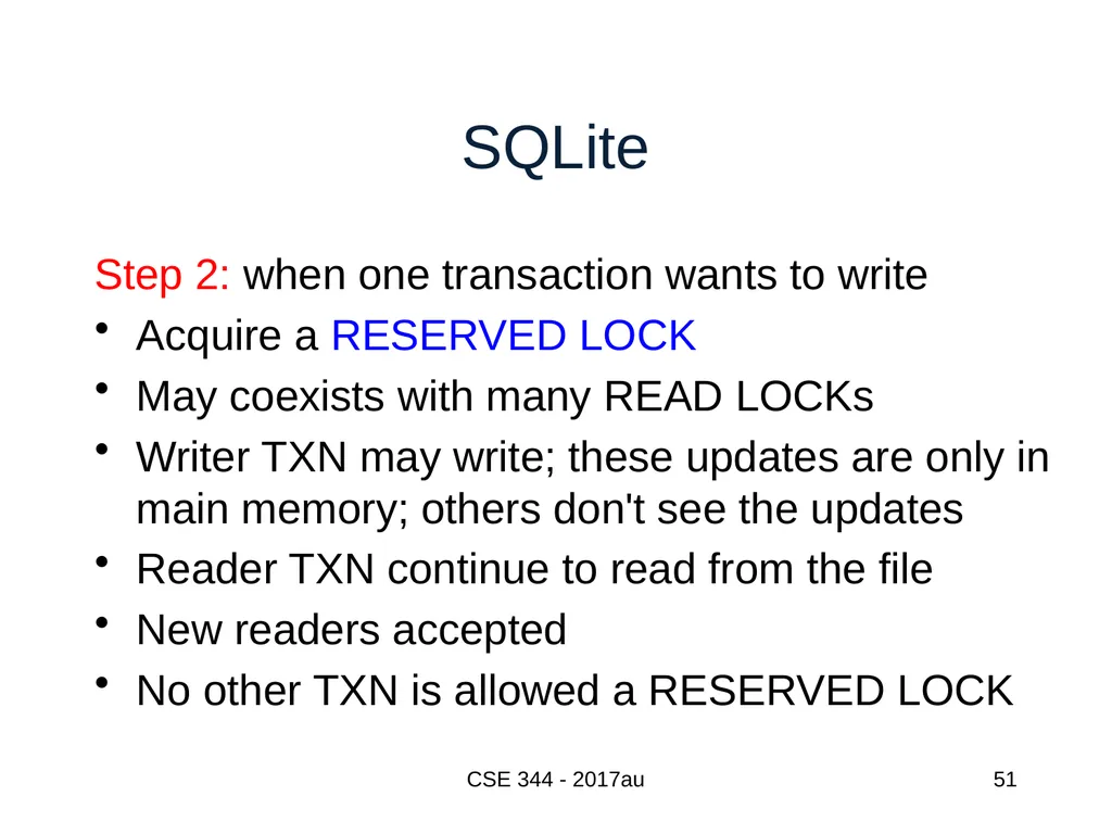 Introduction to Data Management CSE 344 Unit 7: - slide 51 of 111