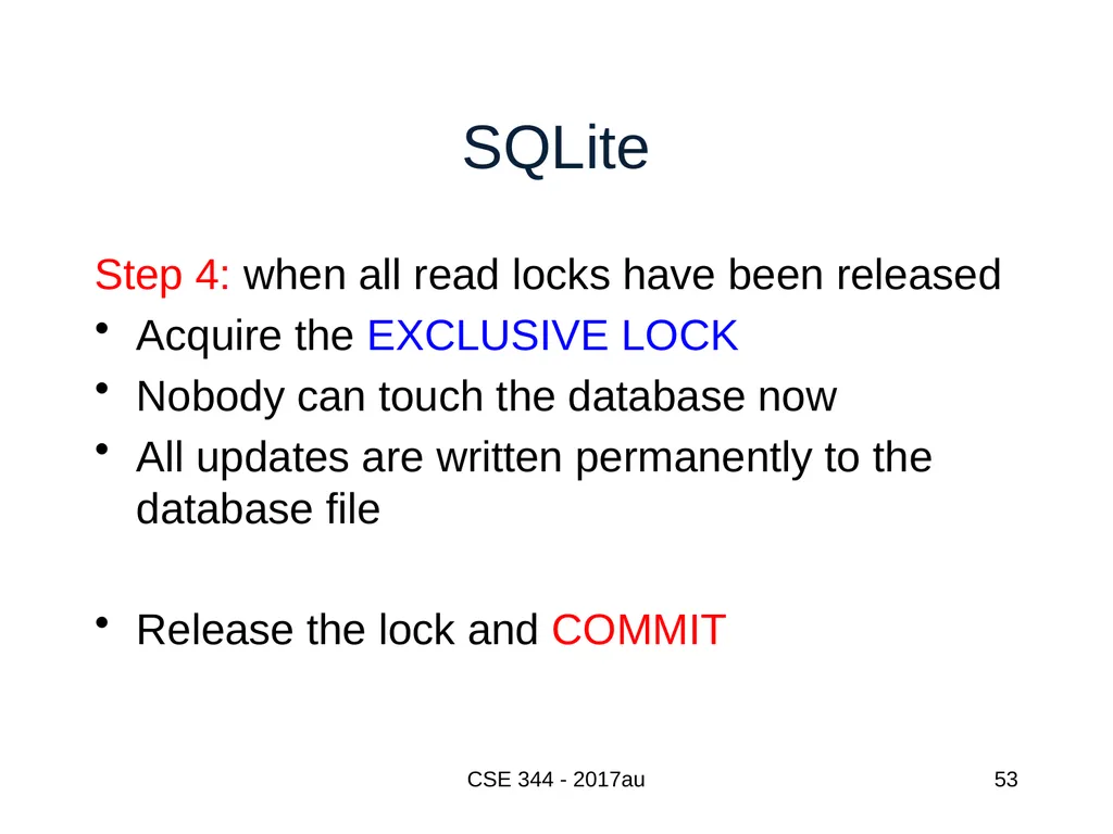 Introduction to Data Management CSE 344 Unit 7: - slide 53 of 111