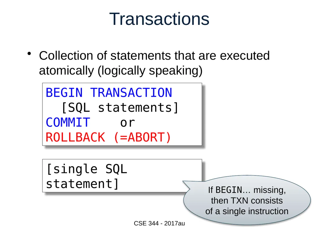 Introduction to Data Management CSE 344 Unit 7: - slide 11 of 111