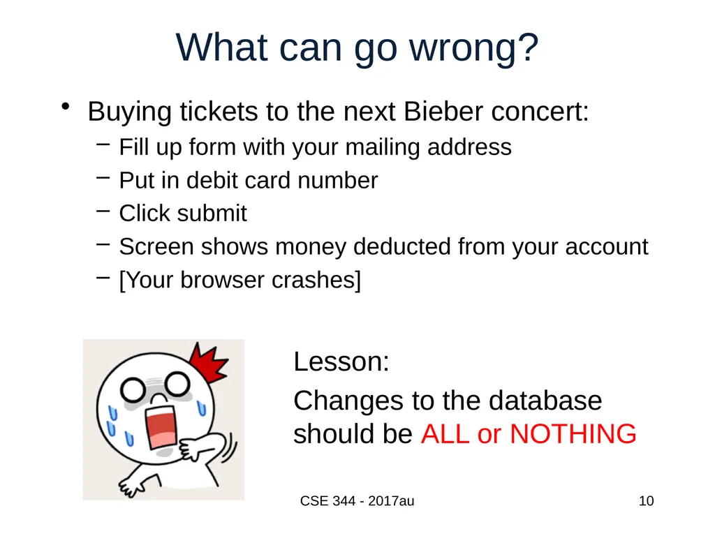 Introduction to Data Management CSE 344 Unit 7: - slide 10 of 111