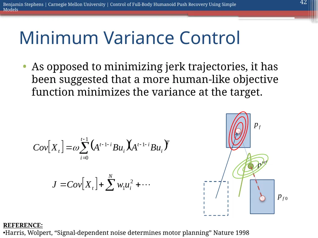 Control of Full Body Humanoid Push Recovery Using - slide 42 of 64